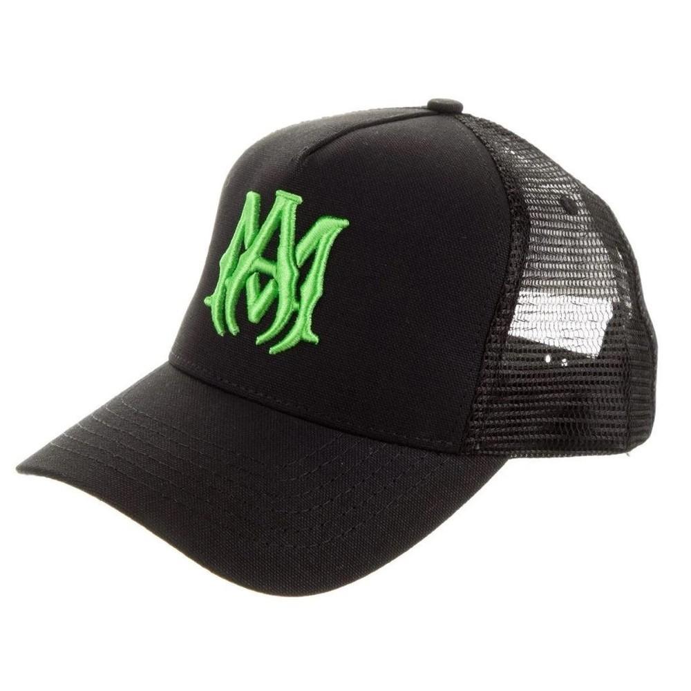 Amiri Unisex Adult Embroidered Logo Trucker Cap