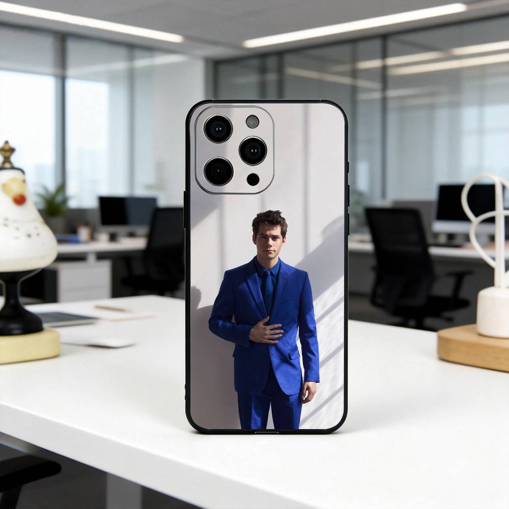 

D-Dylan O-OBrien-DO-ES Phone Case For iPhone 17,16,15,14,13,12,11 Plus,Pro Max,XS,Soft Silicone Black Cover iPhone13PROMAX