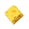 Resin Keycap Lovely Cheese Style Hand Painted Exquisite Details Durable Cute Keycap for Computer Keyboard
