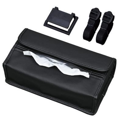 SEIWA Premium Car Tissue Cover with Magnet Leather-Look (WA39)