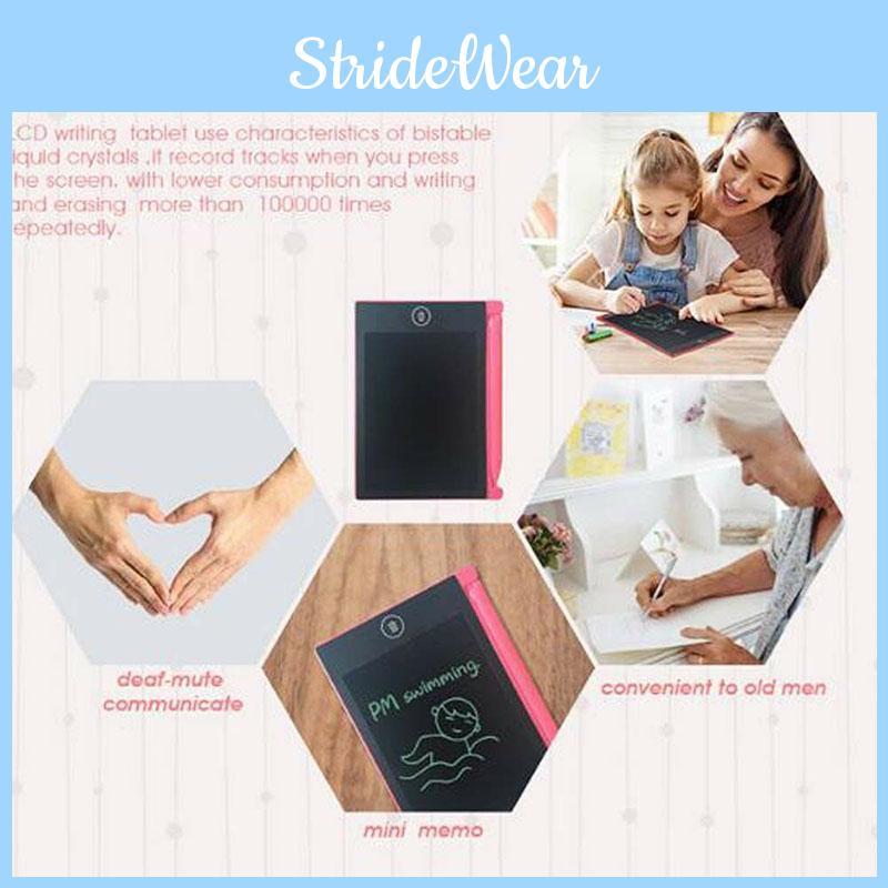Premium 4.4'' Digital Lcd Writing Drawing Tablet Pad For Creative Kids And Adults