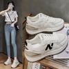 Thick-soled N-character Forrest Gump Shoes Women's Spring and Autumn 2025 Korean Version of Super Fire Dad Shoes Casual Running Muffin Sneakers