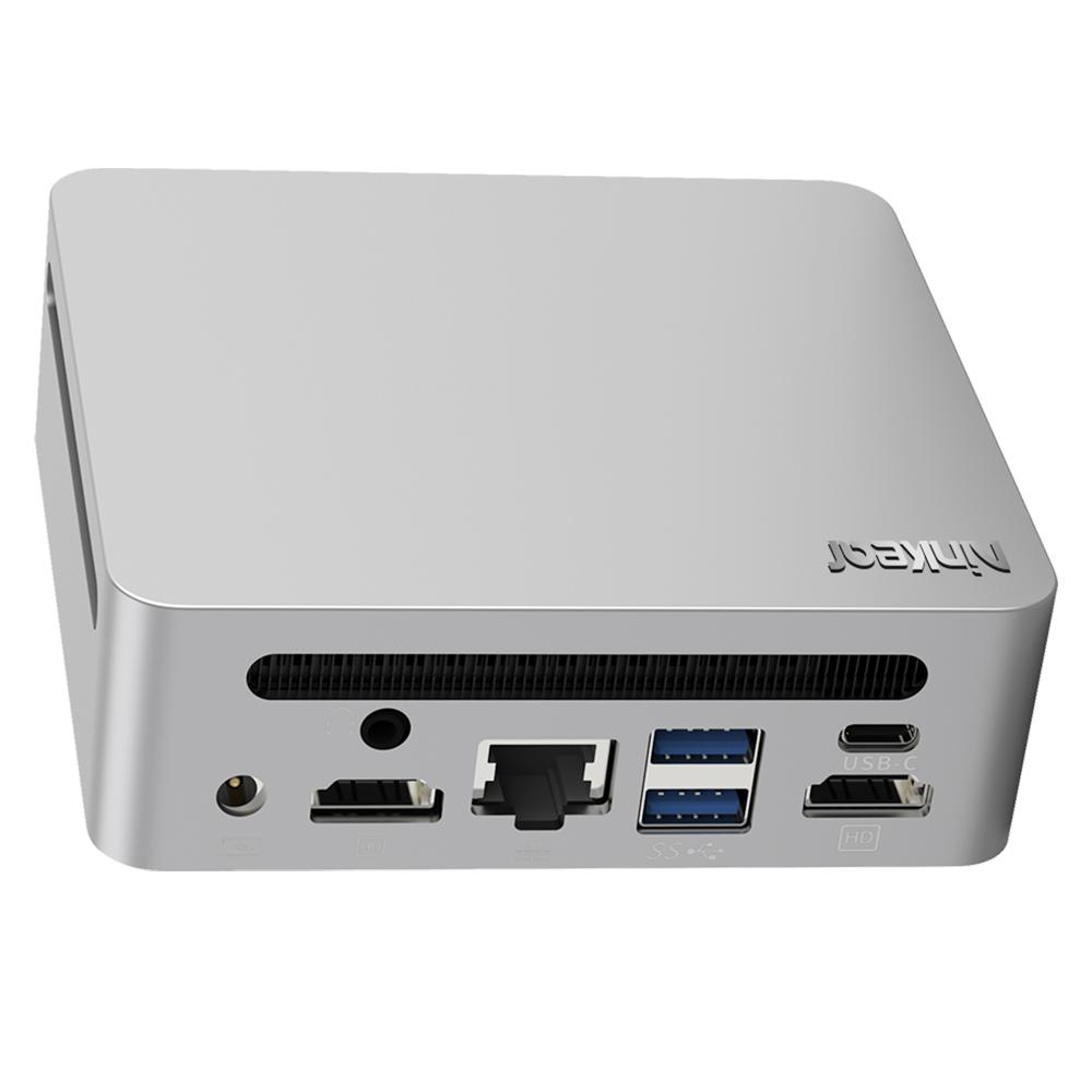 Ninkear N4 Mini PC, AMD Ryzen 5 4600H 6 Cores Max 4.0GHz, 16GB RAM 512GB SSD, Type-C (8K)+ 2*HDMI (4K)