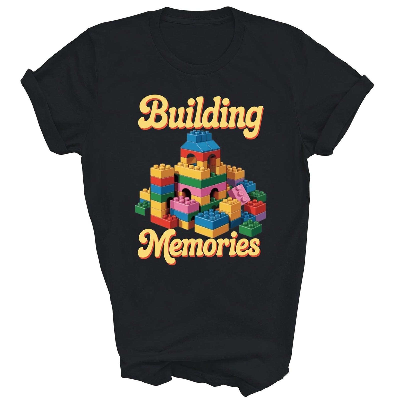 Building Memories Bricks Blocks Funny Unisex Shirt Gift XL