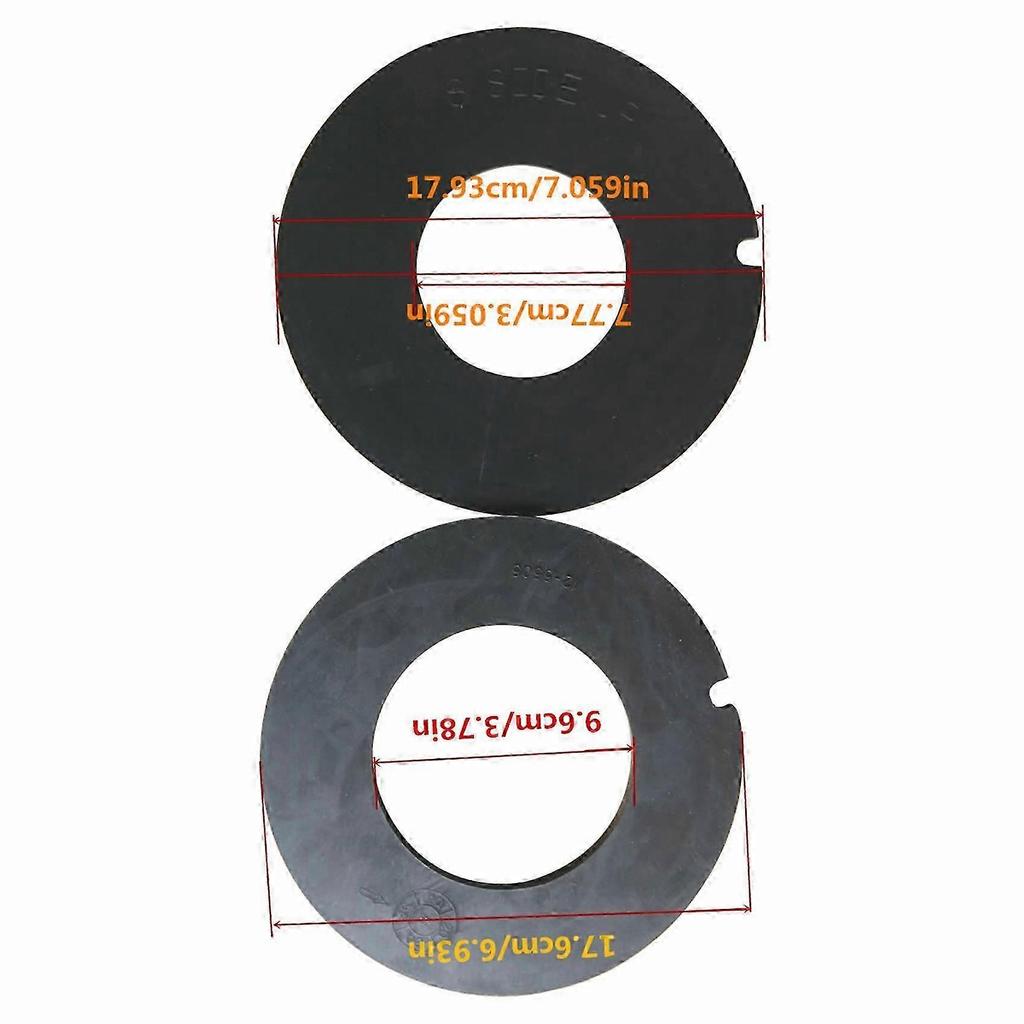 RV Toilet Rubber Bowl Seal Kit 385311462 385316140 for Dometic/Sealand /Mansfield/VacuFlush Trailer Less