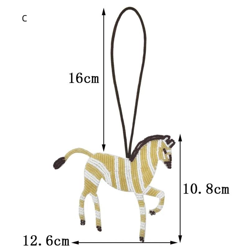 Zvířecí korálková nášivka Tygr Leopard Zebra DIY nažehlovací aplikace na tašky Ozdoba na šňůrku Přívěsek