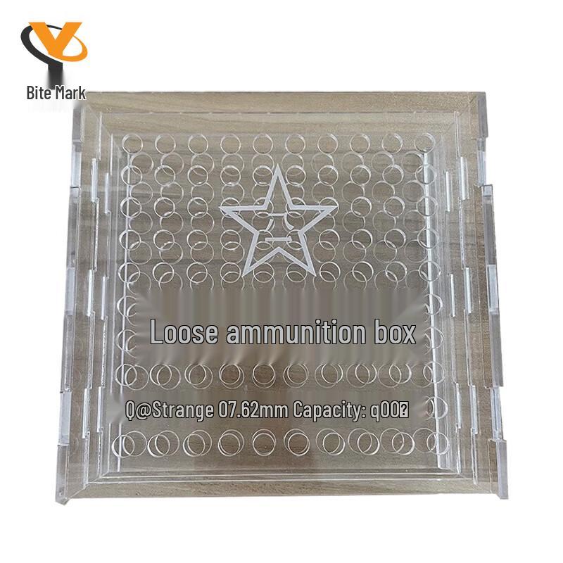 Transparent Ammunition Storage Box