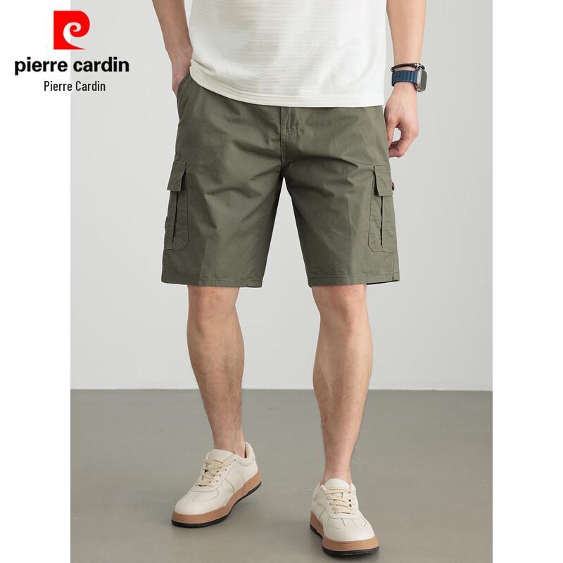 

Pierre Cardin Men s 100% Cotton Casual Mid-Length Shorts 3XL