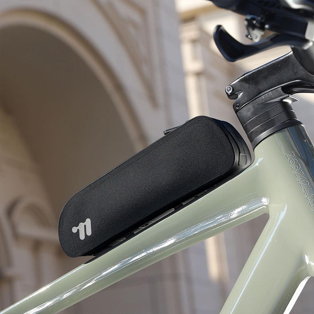 Mountain Frame Bag Road Bike Frame Bag Wind Cutting Design Water Resistant Secure Fit 90g Lightweight Bicycle Bags for