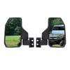 UTV Side Mirror Foldable Adjustable Clear Visibility Stable Structure Rear View Mirror Replacement for Polaris RZR XP