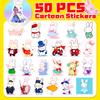 50 Cute Mr. Rabbit Stickers New Products Cute Graffiti Notebook Mobile Phone Water Cup Stickers Hand Account Stickers