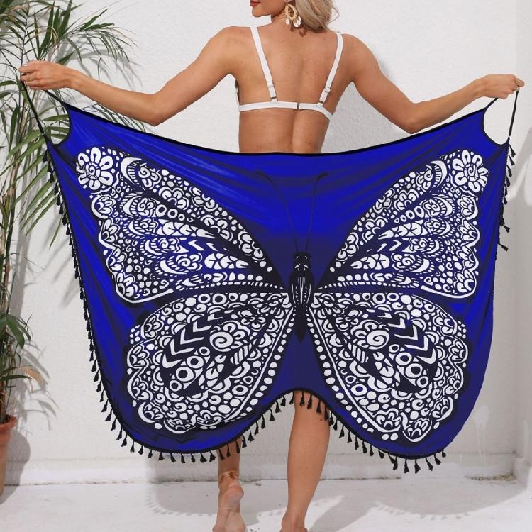 Breathable Soft Swimsuit Dress Pool Parties Dress Sleeveless Feature 3D Butterfly Detailing For Island Getaways Spa