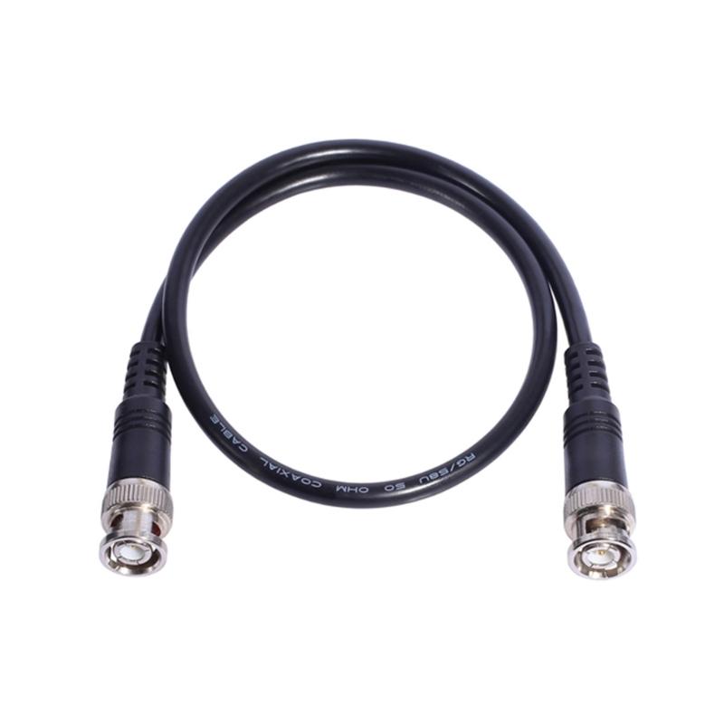 

BNC Cable Jumper Low Loss BNC Male to BNC Male Extension Coax Cable for Antennas Analyzers Security CCTV Camera Systems 1