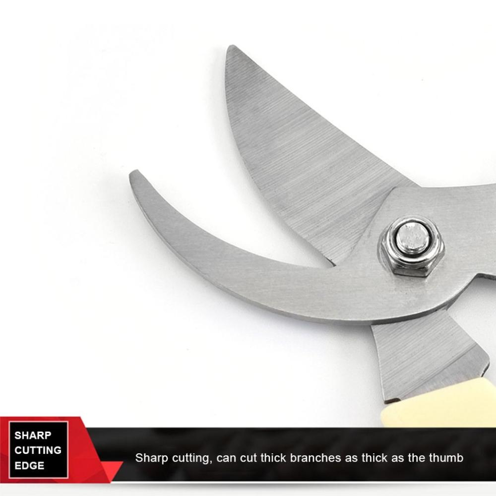 Straight/Bent Head Comfortable Grip Garden Supplies Branch Shears Pruning Shears Grafting Tool
