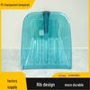 Enhanced Transparent Tempered PC Plastic Shovel for Snow, Tea, and Grain Removal