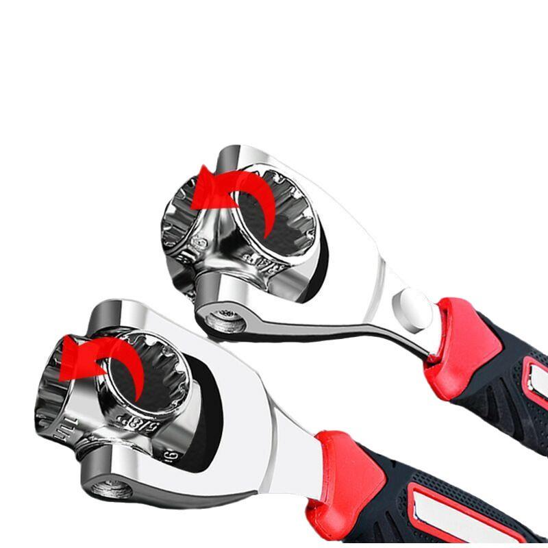 52-in-1 Universal Multi-Head Socket Wrench