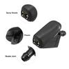 ACROPIX Windshield Wiper Washer Nozzle Jets for Mini Cooper Compatible with Hatchback and S R50 R53 Black (2 Pack)