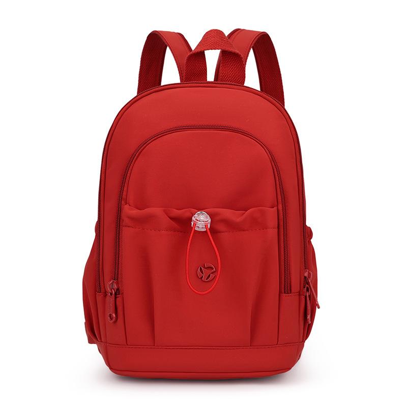 Mochila Pequena Estilo Universitário Mochila de Nylon Feminina Bolsa de Peito Multifuncional