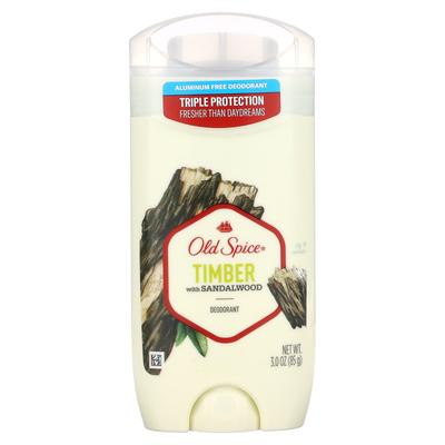 Deodorant, Drevo so santalovým drevom, 3 oz (85 g)