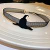 Reticular Halloween Dark Choker Collarbone Chain Pendant Chain  Neck Accessories