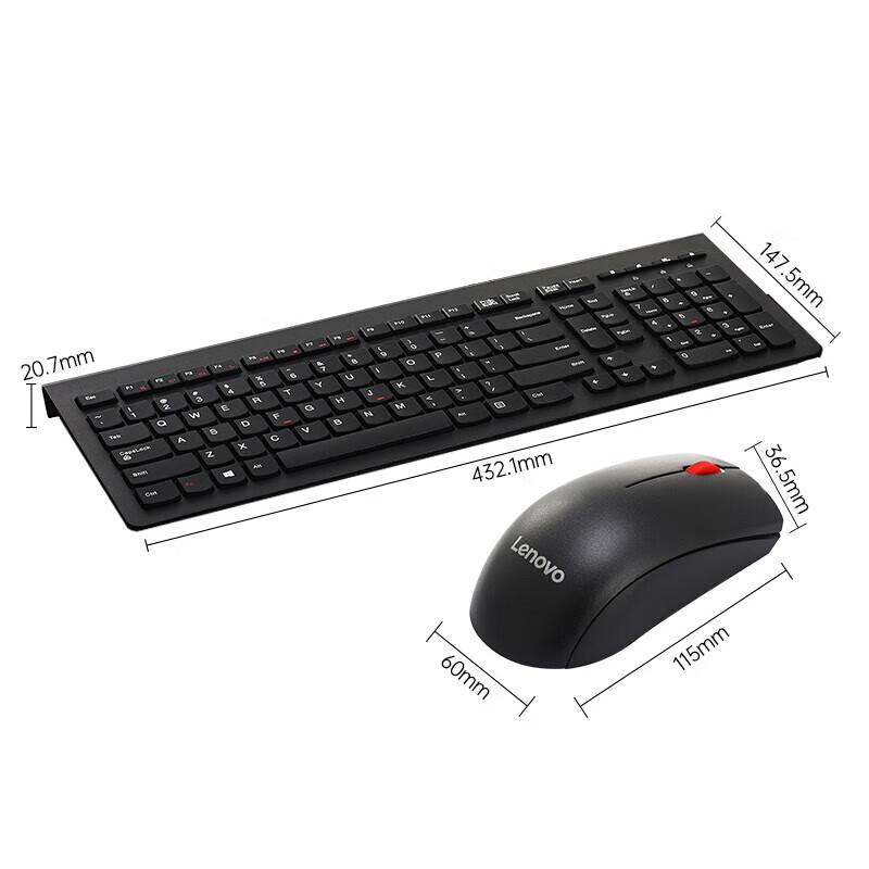 Lenovo M120Pro Wireless Keyboard Mouse Combo