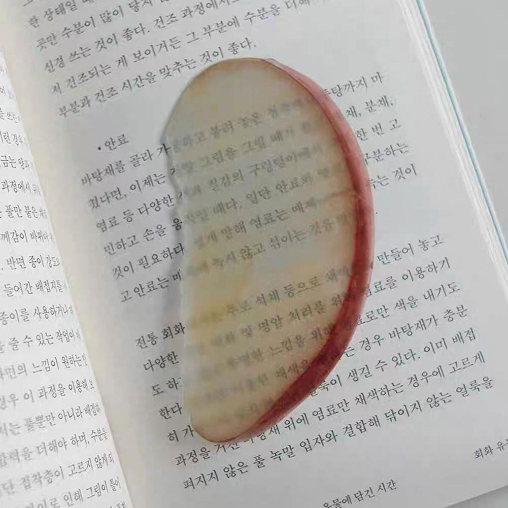 

Креативная закладка в виде ломтика фрукта с имитацией, забавным чувством дизайна для фиксации книг для INS, фотографии, мультяшная, милая закладка для заметок #11