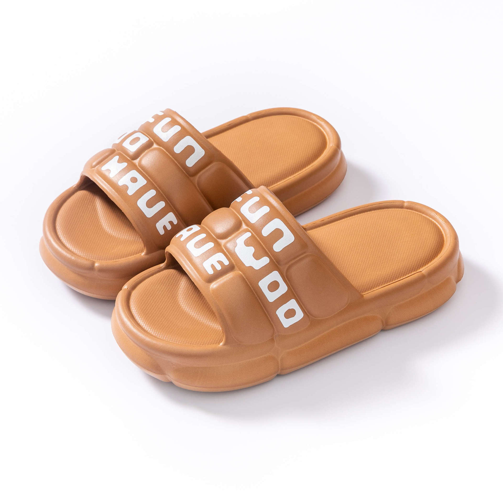 Тапочки для женщин Летняя одежда для отдыха на открытом воздухе Домашние тапочки Женские сандалии на толстой подошве 36-37