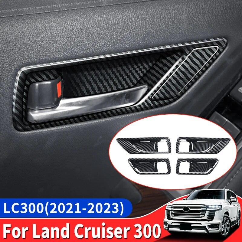 

Для Toyota Land Cruiser 300 2022 2023 Lc300 тюнинг, аксессуары для украшения интерьера, обновленная защитная наклейка на дверную ручку автомобиля
