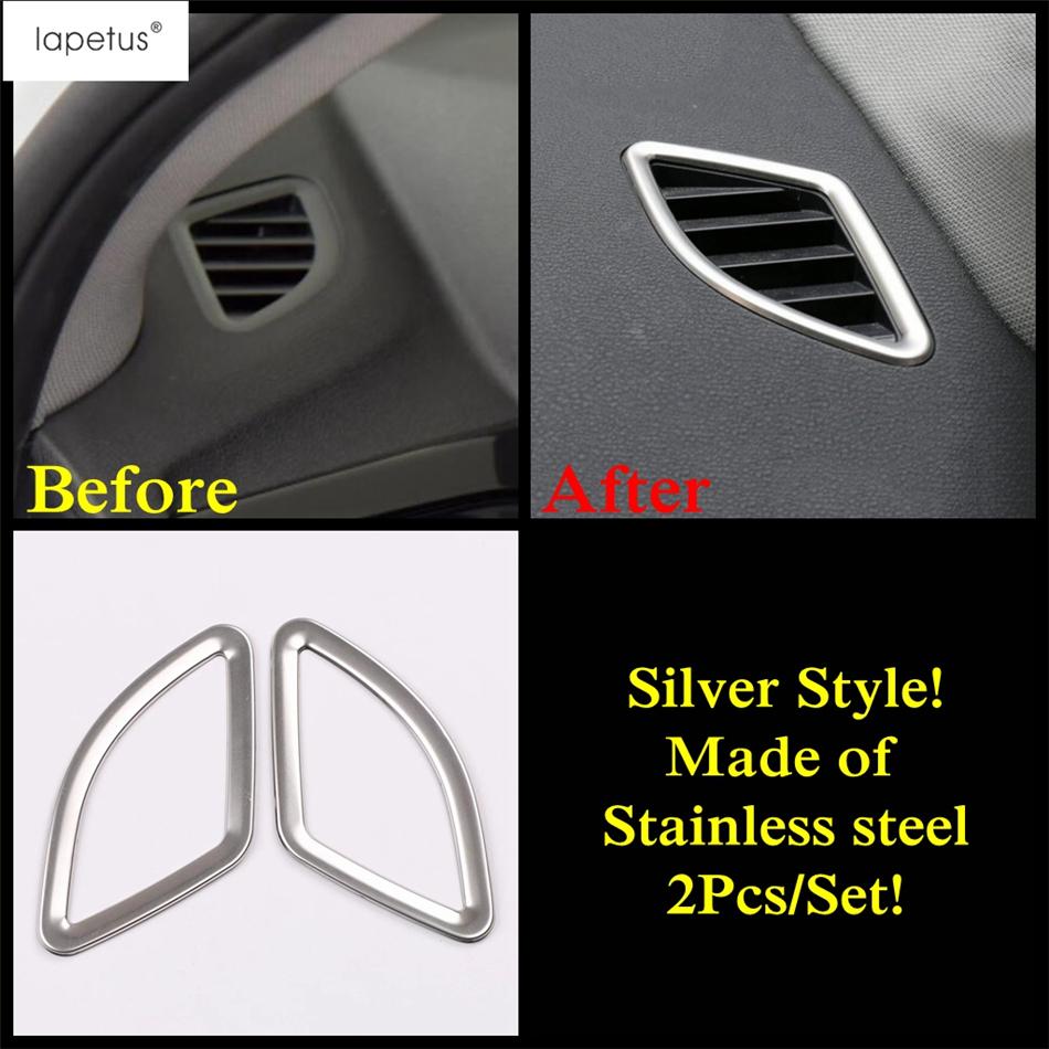 Car Dashboard Air AC Vent / Window Lift / Head Light Lamp Cover Trim Accessories For BMW X1 F48 2016 - / X2 F39 2018 -