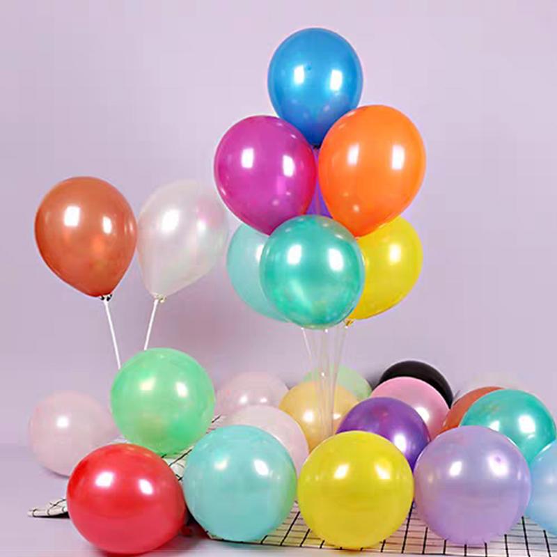 100PCS Wedding Decoration Balloon Anniversary Valentine's Day Proposal Wedding DIY Ornament Balloons Birthday Party Supplies