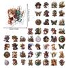 50 Steampunk Style Cool Diy Stickers Water Cup Waterproof Stickers Stickers Pack