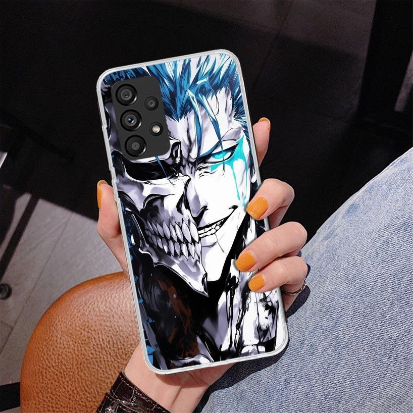 Grimmjow 6 Bleach Phone Case For Samsung Galaxy A52 A32 A22 A12 A51 A31 A50S A30S A20S A10S Note 20 Ultra 10 Plus S10 A72 A71 Ga