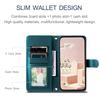 For iPhone 11 12 13 Case Rhombic Houndstooth Leather Flip Case For Apple iPhone 11 12 13 Pro Max 12 13 Mini Wallet Holder Cover