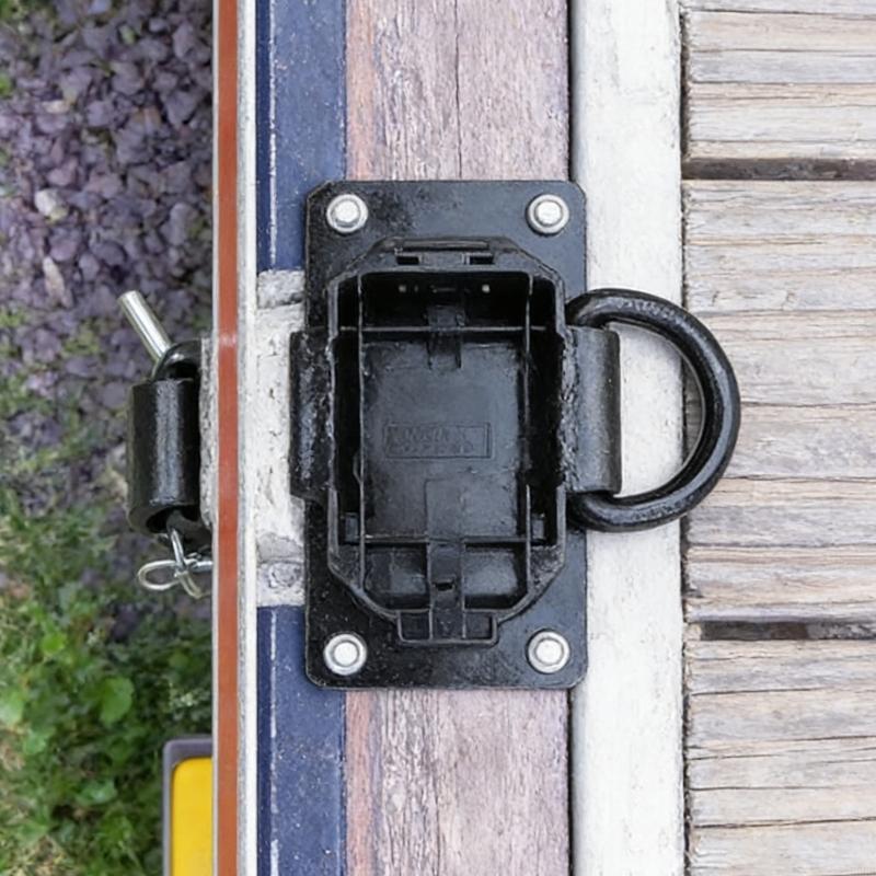 Easy To Use D Type Tow Hook Shackle Stake Pocket D Rings For Car And Motorcycle R6FB