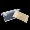 Pocket Paper Money Holder Collections Protector Polypropylene Transparent 80mm*170mm 100pcs With Box Case Currency Storage