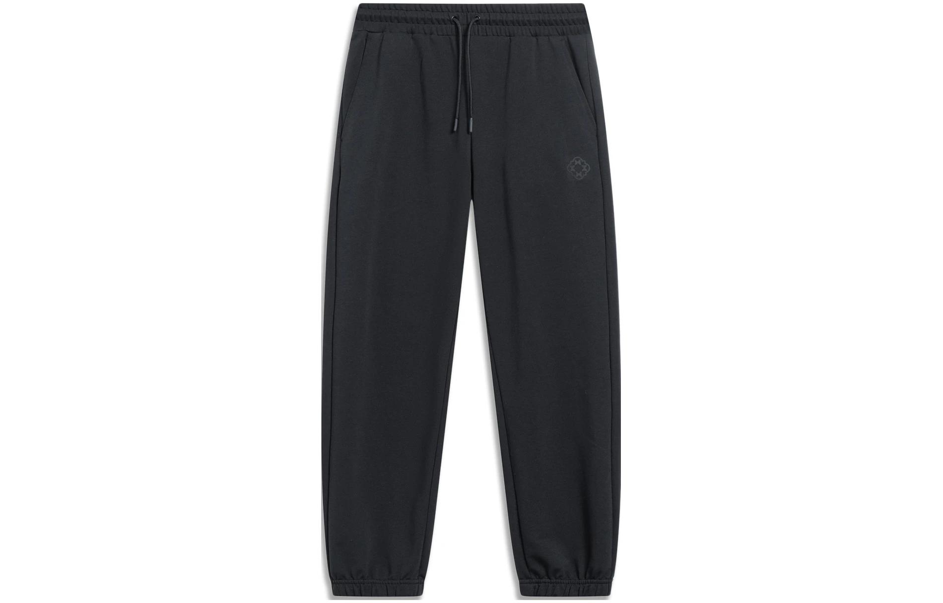 Li Ning China Culture Collection Knitted Sweatpants Women s Black AKLT258-6 S