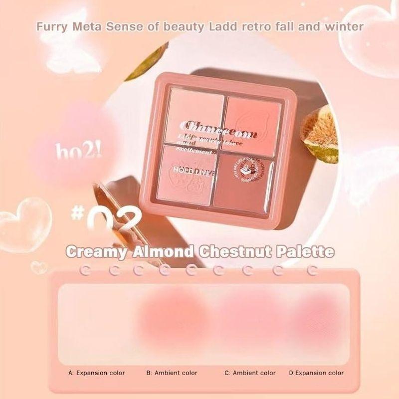 HOLD LIVE - 4 Colors Blusher Palette (1-2)