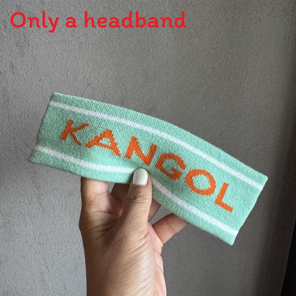 Haarband im koreanischen Stil mit Buchstaben und elastischer Strickfaser für Fitness und Freizeit