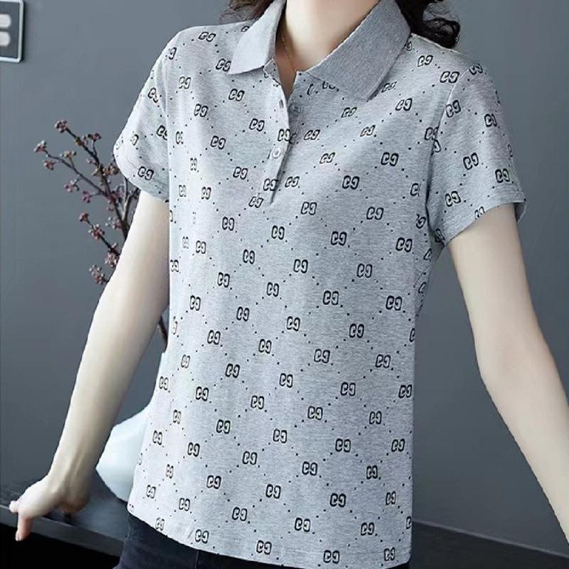 

Футболка-боди с коротким рукавом большого размера, женская, летний новый стиль, омолаживающая, для мам среднего и пожилого возраста, свободный женский топ 5XL