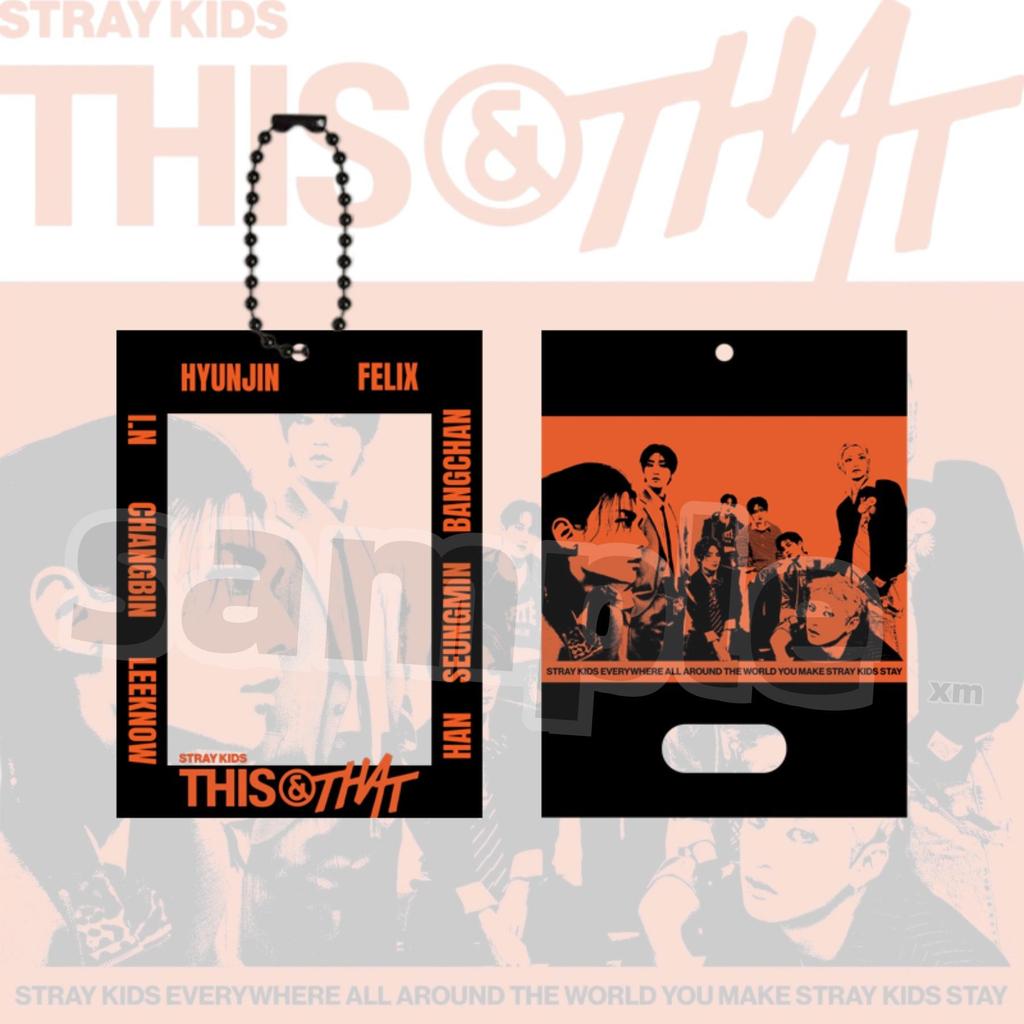Stray Kids Acrylic Photo Frame Keychain: THIS & THAT Album