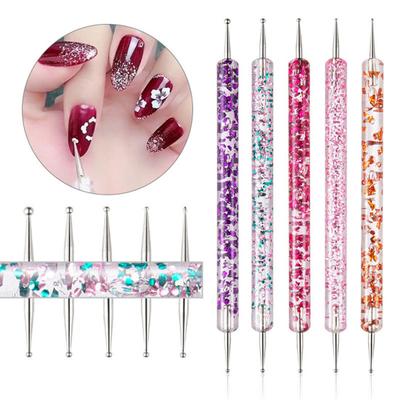 Ergonomie Nagelstift Nägel Ornamente Pailletten Griff Acryl Verwendung