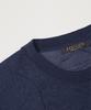 PANICALE Marino Wool Round Knit [Navy]