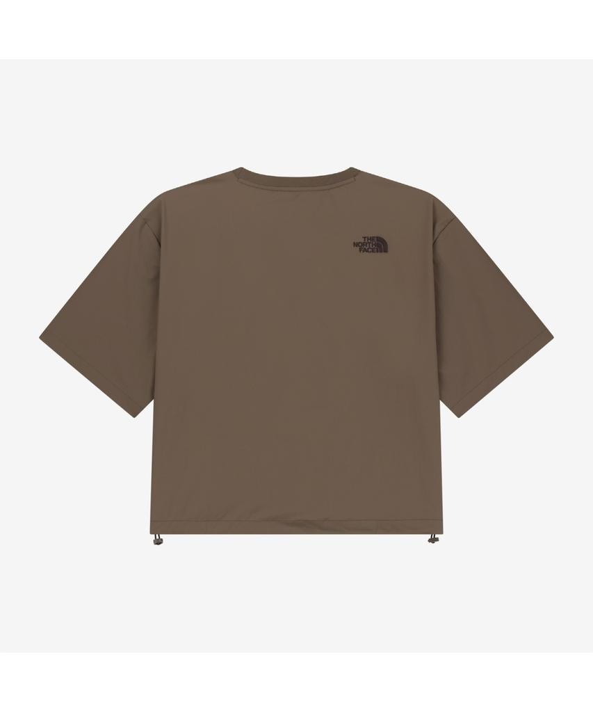 Noseupeiseu Nt7Us32L Women'S Ice Pulse Short Sleeve T-Shirt Cocoa Brown