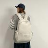 Schoolbag Backpack Men's Simple Large Capacity Computer Backpack Women's Leisure Japanese Junior High School Student High School Student School Bag 