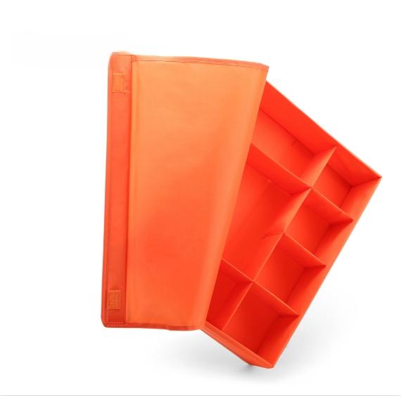 Underwear Socks Sorting Storage Box Home Use Fabric Divided Organizer Drawer Separator Box for Underwear And Underpants