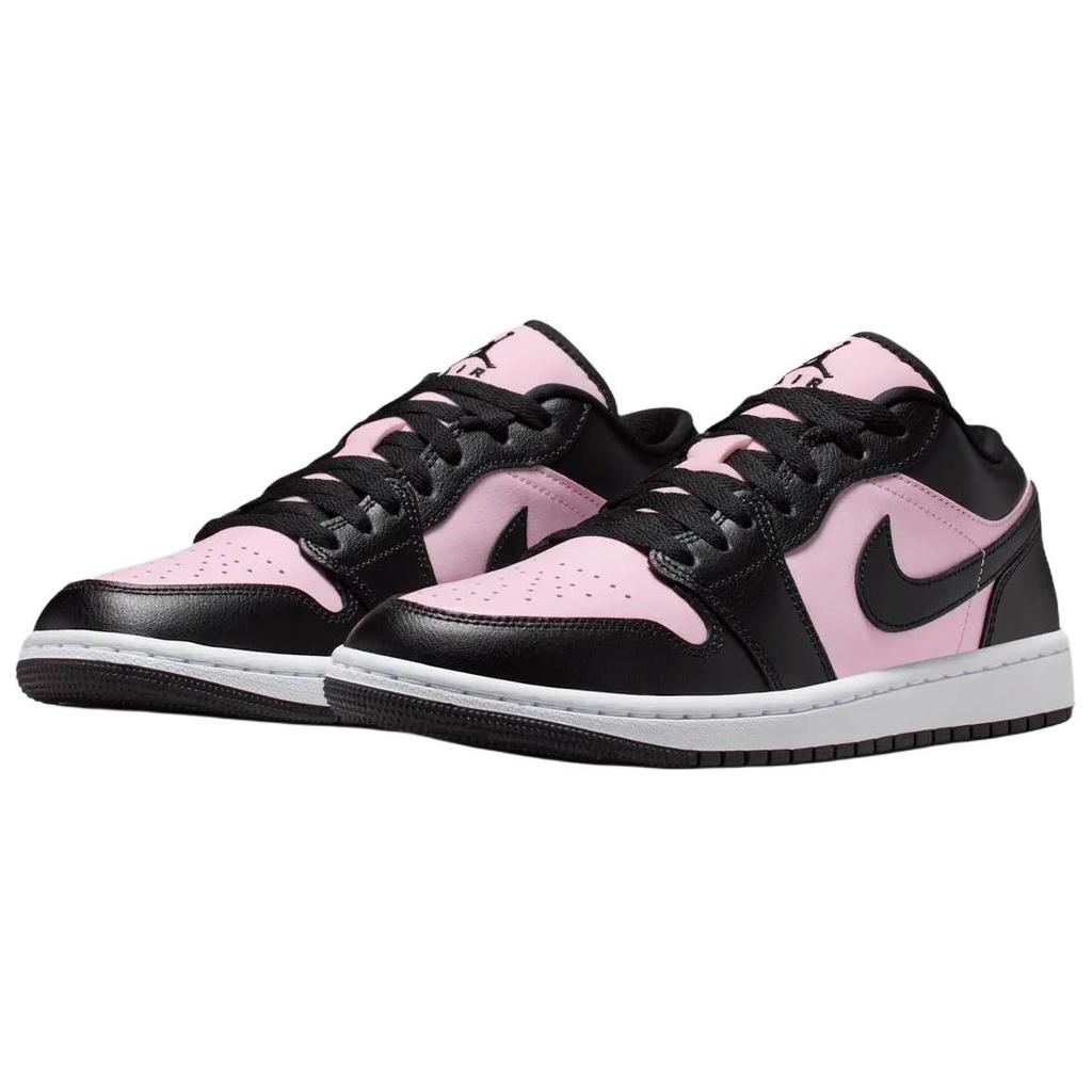Air Jordan 1 Low SE Pink Foam Black Women Sneakers White IO3394-663