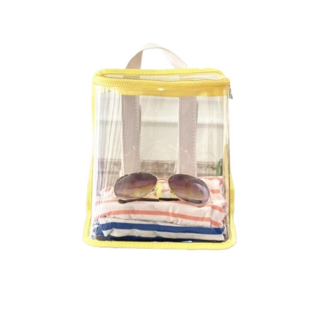 Visible Clear Kids Backpack Large Capacity Beach Waterproof Backpack Swimming Storage Bags  School