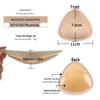 Bio-glue Self-adhesive Nipple Covers: Invisibly Supportive Triangle Breast Pads for Swimsuits and Wedding Wear