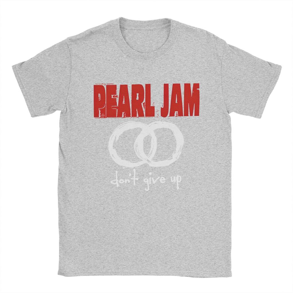 Fashion Pearls Jam Tour Album T-Shirts for Men Women Cotton Tee Shirt Adult Clothes