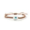 Multicolor Woven Rope Demon Eye Bracelet - Trendy Design for Daily Wear